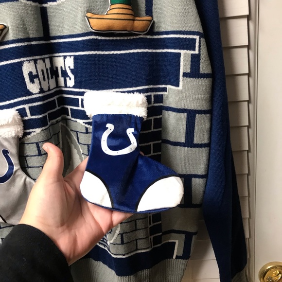 Indianapolis colts Ugly Christmas sweater - Picture 4 of 8